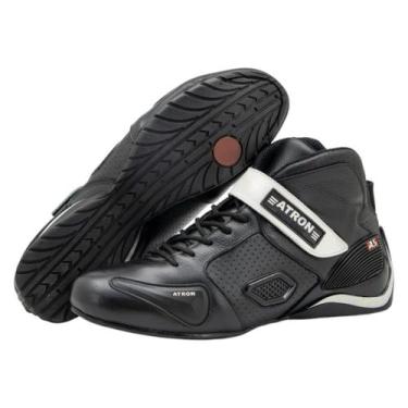 Imagem de Sapatilha De Corrida Kart Stock Car E Fórmula Truck Em Couro - Atron S