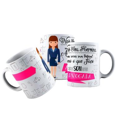 Imagem de Caneca Cerâmica Advogada Amo O Que Faço