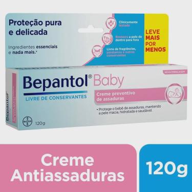 Imagem de Bepantol baby creme preventivo de assaduras para bebês 120G