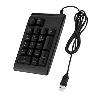 Imagem de 19-key 3 Cor USB Teclado Numérico Toque Mecânico Número de Sentimento Pad Portátil para Systems