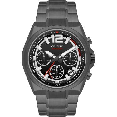 Imagem de Relógio Orient Masculino Ref: Mpssc036 P2px Solar Cronógrafo Black