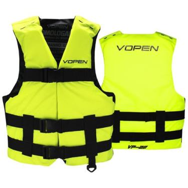 Imagem de Colete Salva Vidas Homologado Nylon VP22 - Vopen, Amarelo, G2