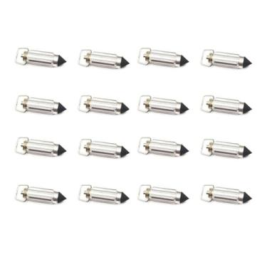 Imagem de Kit de reparo de carburador, peça de agulha flutuante compatível com GS500E GSX600 GSX750 GSXR750 VS800 VX800 VZ800 GSX1100 GSXR1100 GSX600F (16 peças)