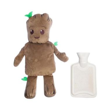 Imagem de Almofada Groot com Bolsa de Água Quente Zona Criativa - Pillowtex