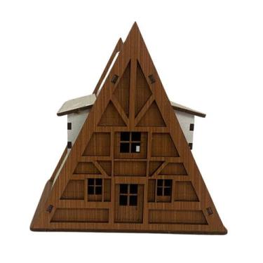 Imagem de Mini casinha holandesa l15 x c11,5 x a15 - MeF2 ARTE EM MDF