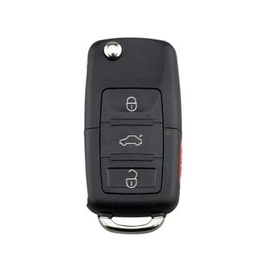 Imagem de Kilessgo Serve para Volkswagen Beetle Golf Jetta Passat 2003 2004 2005 2006 chaveiro 1J0-959-753-DC 315MHz 48 4 botões