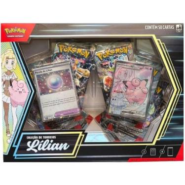 Imagem de Box pokemon - colecao de torneios lilian - copag
