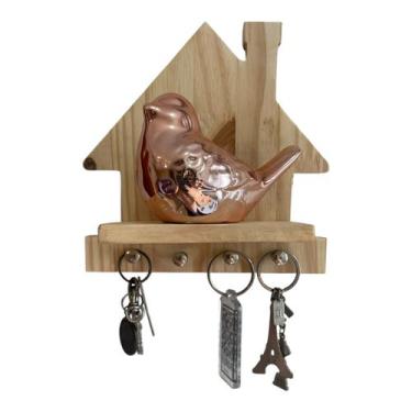 Imagem de Porta Chaves Casa Com Desenho Moderno Personalizado - Oliva Store