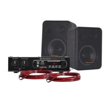 Imagem de Kit Som Ambiente Hayonik Ambience 2000 V2 Preto