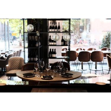 Imagem de Pendente 80x19x29cm 3 Lâmpadas G9 75w Bambu Bella Iluminação Preto