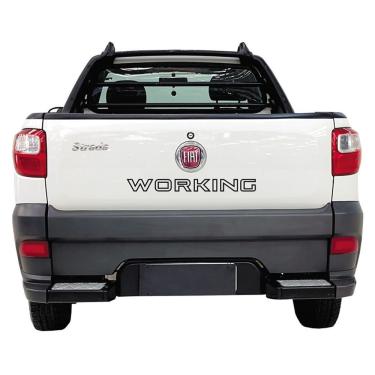 Imagem de Faixa Working Strada 2013 14 15 2016 Adesivo Tampa Traseira Preto