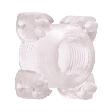 Imagem de Anel Peniano Massageador - Pink O - Erotic Point - Transparente