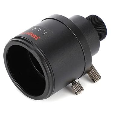 Imagem de 3MP HD Manual Zoom CCTV lente 2,8 12mm Començão focal M12 Montagem da câmera de segurança Lente para sistemas de vigilância Construção de liga de alumínio