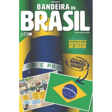 Imagem de Revista Pôster Bandeira do Brasil - Projetos Escolares - EDITORA ON-LI