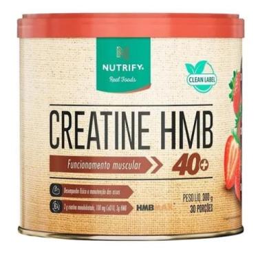 Imagem de Creatina Hmb + Coq10 300g Nutrify 40+ - Creatina HMB 300G Morango