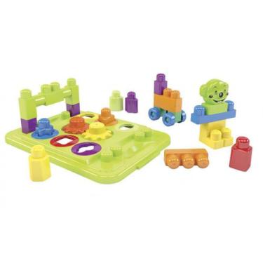 Imagem de Bloco Montar 31 Peças Lândia Grande Na Caixa Dismat Mk336