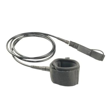 Imagem de Colaxi Corda para prancha de surfe, corda multifuncional de 7 mm para stand up paddle, para perna, para entusiastas de caiaque, fishboard e wakeboard, 213cm