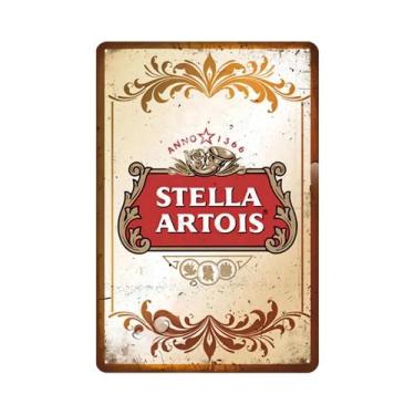 Imagem de Vintage Rum Chouffe Sinal De Metal Retro Arte Da Parede Para Homem Cav