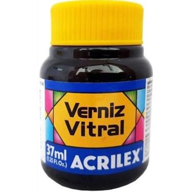 Imagem de Verniz Vitral Para Artesanato Acrilex 37ml Escolha A Cor Perfeito para Copos Garrafas Vaso Outras Perfeito para Copos Garrafas Vasos e Outras Ele Transforma Suas Peças Em Verdadeiras Obras De Arte, Simulando O Efeito Encantador Dos Vitrais (Azul Cobalto 502)