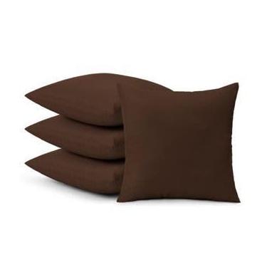 Imagem de Japanese Futon Set Kit 4 Decorative Pillows 45x45 Soft Comfortable Almofadas Para Home Decor Living Room Bedroom(TABACO SOLID COLORS)