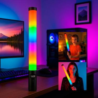 Imagem de Bastão Led Colorido Perfeito para Estúdio de Foto - RELET