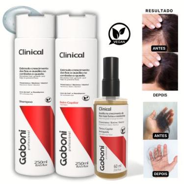 Imagem de Kit Tratamento Capilar de Combate a Queda e Auxílio no Crescimento Cli