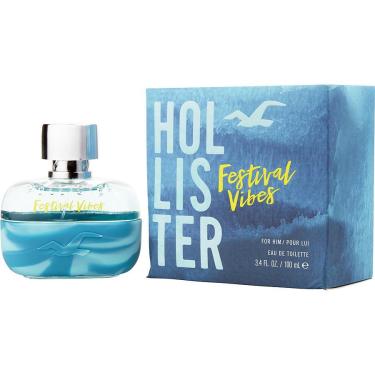 Imagem de Perfume Masculino Hollister Festival Vibes Hollister Eau De Toilette Spray 100 Ml