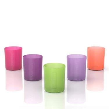 Imagem de Coldest Limitless Tumbler Boots (pacote com 5) – Mangas protetoras de silicone para botas para garrafa de água de 1,020 g e 1,304 g – parte inferior antiderrapante, evita arranhões, pode ser lavada na