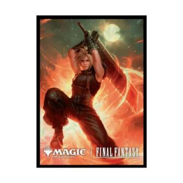 Imagem de Ultra PRO - Final Fantasy x Universes Beyond Cloud, Midgar Mercenary (Commander) 100ct Deck Protector Sleeves for Magic: The Gathering | Trading Card Accessories, Collectible Card Game Gear