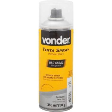 Imagem de Verniz Spray Uso Geral 350Ml/250G Vonder