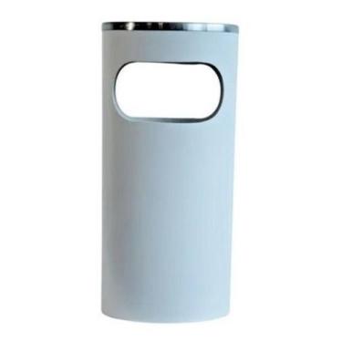 Imagem de Cinzeiro Lixeira Em Pintura Epóxi Com Aro Em Aluminio 22L - JSN