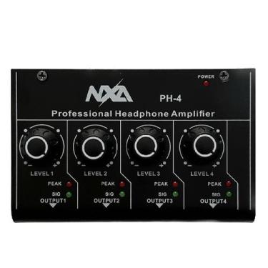 Imagem de Amplificador de Fone de Ouvido 4 Canais PH-4 - NXA - NXA (NINJA XTREME