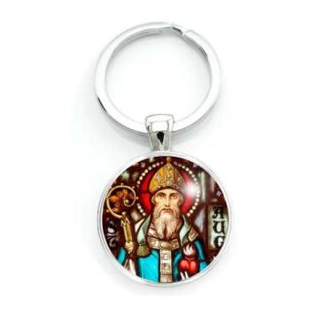 Imagem de Chaveiro Santo Agostinho Católico - RECANTO ASTRAL