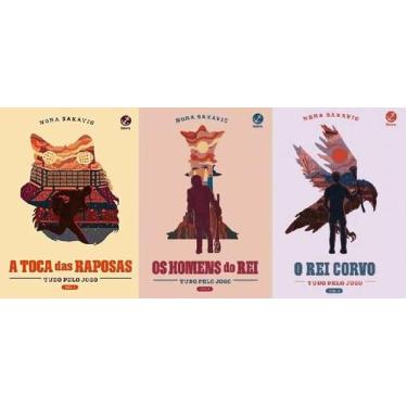 Imagem de kit 3 livros Nora Sakavic Tudo pelo Jogo A toca das raposas + O rei co