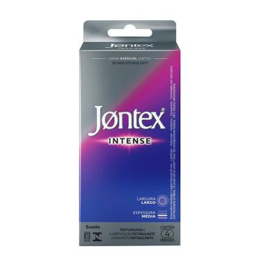 Imagem de Preservativo Jontex Intense 4 Unidades
