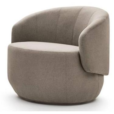 Imagem de Poltrona Ananda Giratoria Cinza 75cm - 61783 - Sun House