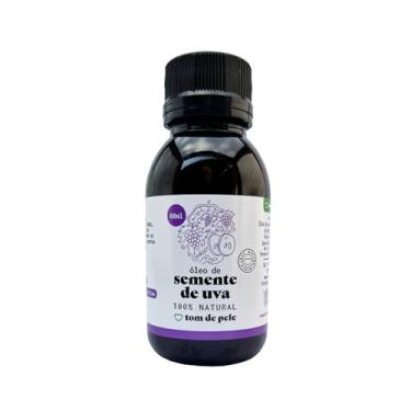 Imagem de Óleo de Semente de Uva 60ml Tom De Pele, 100% Puro e Vegano