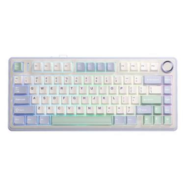 Imagem de Teclado Mecânico Bluetooth Sem Fio RGB AULA F75 75% OEM Profile Gasket