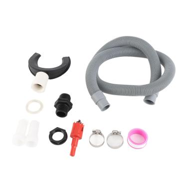 Imagem de de coleta de água da chuva Round Downpipe Mangueira Coletor de instalação fácil kit de desvio de água da chuva eficiente para economia de água no telhado Durável (75mm / 3,0in)