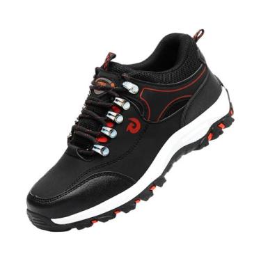 Imagem de Botas de Trabalho Masculinas com Biqueira de Aço - Sapatos de Seguranç