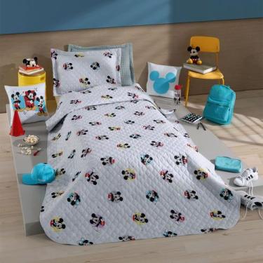 Imagem de Cobre Leito Disney Rotativo Solteiro 1,60m X 2,35m - Hedrons, Mickey D