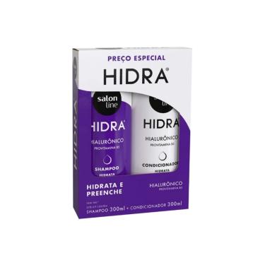 Imagem de Kit Shampoo + Condicionador Hidra Hidrata e Preenche - Salon Line
