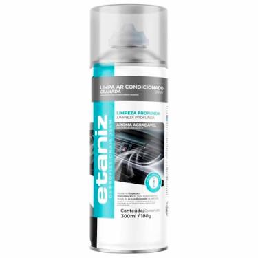Imagem de Higienizador Limpa Ar Condicionado Automotivo 300ml Etaniz
