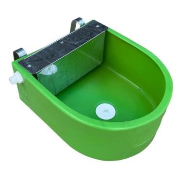 Imagem de Bebedouro Com Boia Cocho Agua Automatico 10 Litros Animais - Nosso Qui