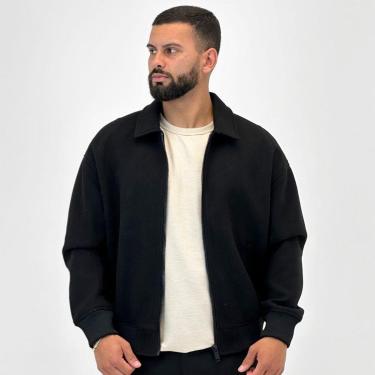 Imagem de Jaqueta Broken Rules Bomber em Lã Batida Masculina-Masculino