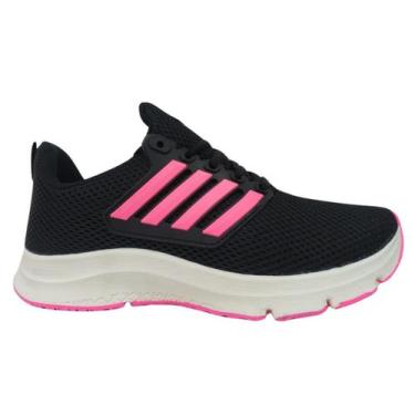 Imagem de Tênis spark esportivo summer 3020, Preto pink, 36