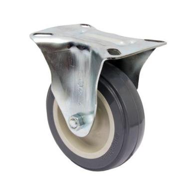 Imagem de Rodizio Fixo Placa 4pol. R412 Bp Pvc Anti Risco 65kg Por Roda - RODILI
