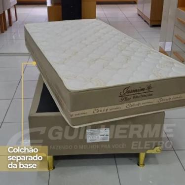 Imagem de Cama Para Solteiro Conjunto box 188x88 Base + Colchão separados de Mol