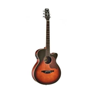 Imagem de Violão Malibu Artístico Aço Everest Brown Satin Elétrico - VAAER