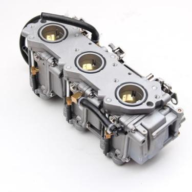 Imagem de BH-Motor Novo carburador para Yamaha 4-Stroke F40 40HP motor de popa substituição # 67C-14901-13-00 67C-14902-13-00 67C-14903